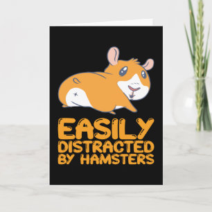 Hamsters - Eenvoudig verstoord door hamsters Kaart