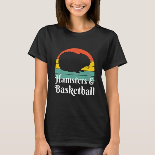 Hamsters en Basketball T-shirt (Voorkant)
