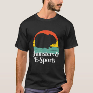 Hamsters en E-sporten T-shirt