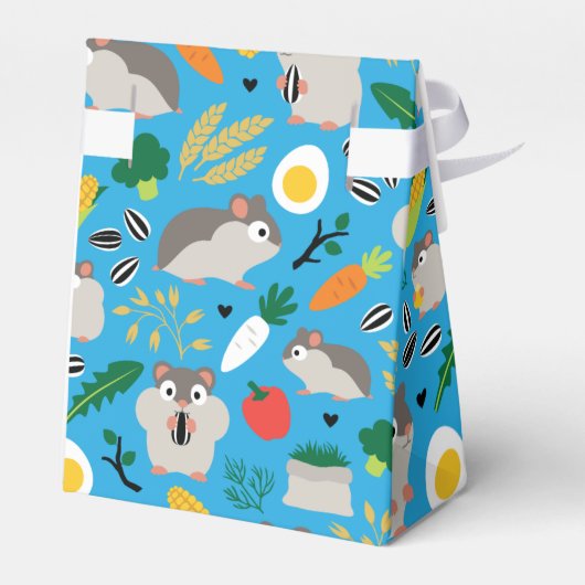 Hamsters en hun behandelingen bedankdoosjes (Achterkant)