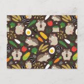 Hamsters en hun behandelingen briefkaart (Voorkant)