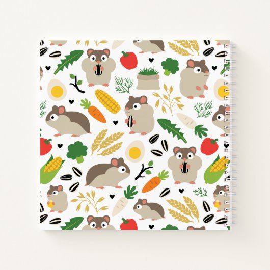 Hamsters en hun behandelingen notitieboek (Achterkant)