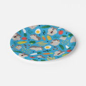 Hamsters en hun behandelingen papieren bordje (Gekanteld)