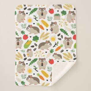 Hamsters en hun behandelingen sherpa deken