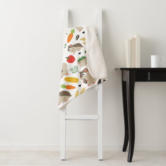 Hamsters en hun behandelingen sherpa deken (In situ)