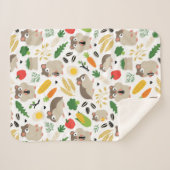 Hamsters en hun behandelingen sherpa deken (Voorkant (horizontaal))