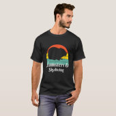 Hamsters En Skydiving Skydiver T-shirt (Voorkant volledig)