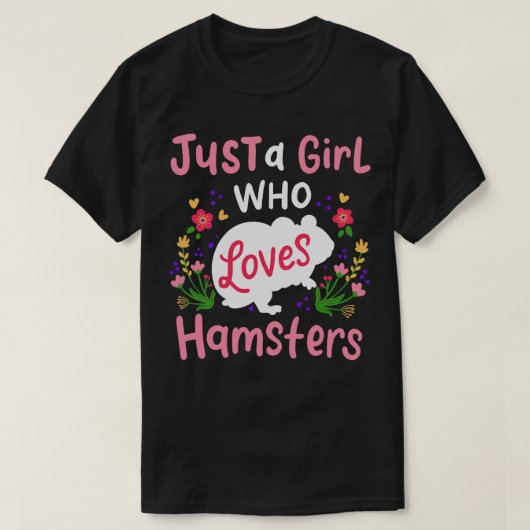 Hamsters Hamster Lover 2 T-shirt (Design voorkant)