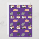 Hamsters Happy Birthday Kaart (Achterkant)