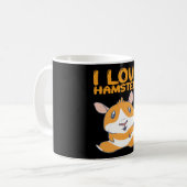 Hamsters - Ik hou van hamsters Koffiemok (Voorkant links)