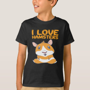 Hamsters - Ik hou van hamsters T-shirt