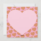 Hamsters kussen Valentijnsdag Harten houden van Ka Feestdagenkaart (Achterkant)