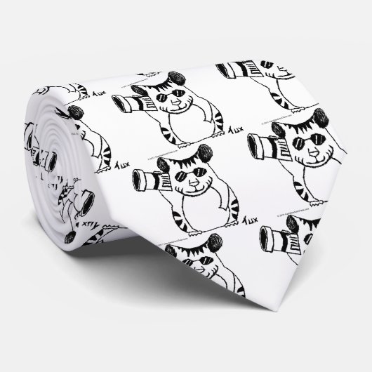 Hamsters met attitudes...En zonnebril. Stropdas (Opgerold)