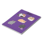Hamsters  notitieblok (Linkerzijde)