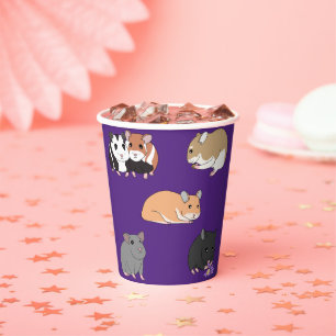 Hamsters papieren bekers