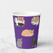 Hamsters  papieren bekers (Achterkant)
