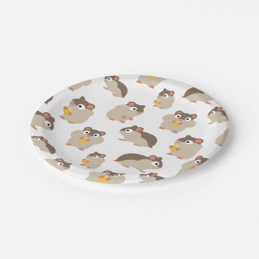 Hamsters Papieren Bordje (Gekanteld)