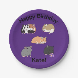 Hamsters Papieren Bordje