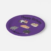 Hamsters Papieren Bordje (Gekanteld)