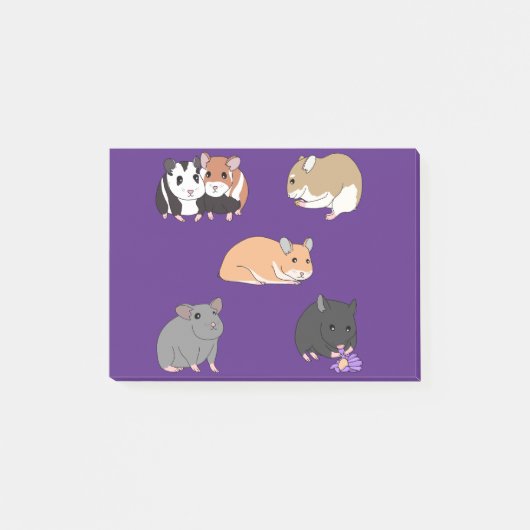 Hamsters  post-it® notes (Voorkant)
