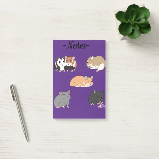 Hamsters post-it® notes (Kantoor)