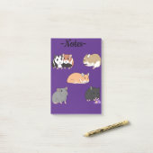 Hamsters  post-it® notes (Op bureau)