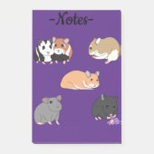 Hamsters post-it® notes (Voorkant)