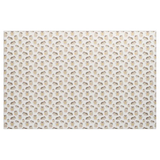 Hamsters Stof (Fat Quarter)