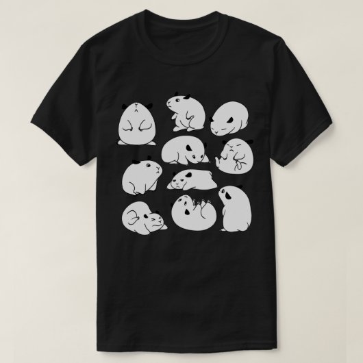 Hamsters! T-shirt (Design voorkant)