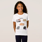 Hamsters  t-shirt (Voorkant volledig)