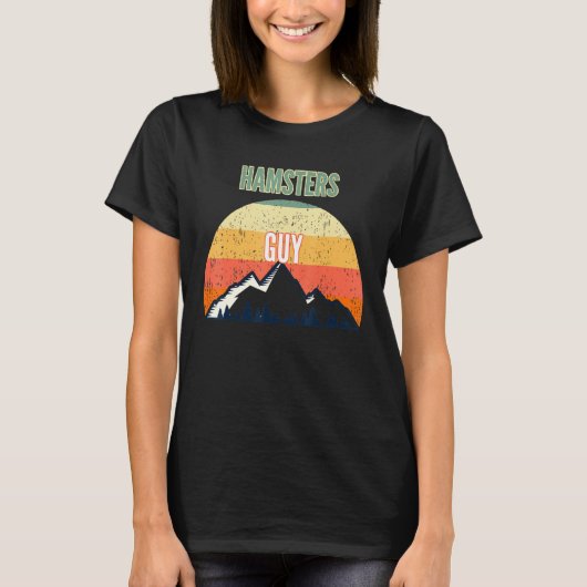 Hamsters voor mannen Hamsters Guy T-shirt (Voorkant)