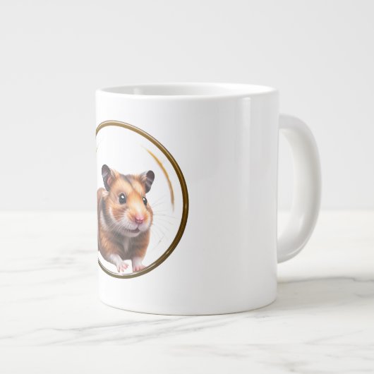 Hamster's Wheel Goede Tijd Grote Koffiekop (Voorkant rechts)