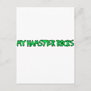 hamsters zijn cool briefkaart