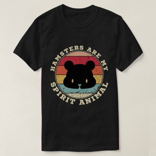 Hamsters zijn mijn dikke diertje T-shirt (Design voorkant)