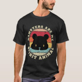 Hamsters zijn mijn dikke diertje T-shirt (Voorkant)