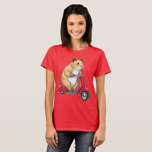hamsterscooter t-shirt (Voorkant volledig)