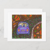 hamsterserie-hamsterville-kattenophaaldienst briefkaart (Voorkant / Achterkant)