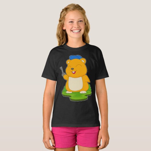 hamstersleutel t-shirt (Voorkant volledig)