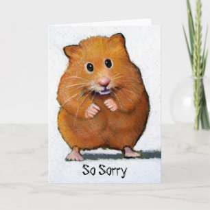 HAMSTERTEKENING: Sorry Kaart