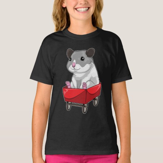 hamsterwagen t-shirt (Voorkant)
