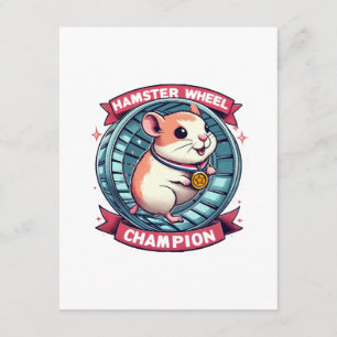 Hamsterwiel Kampioen Informatiekaartje