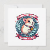 Hamsterwiel Kampioen Kaart (Achterkant)