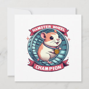 Hamsterwiel Kampioen Kaart