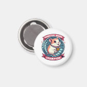 Hamsterwiel Kampioen Magneet (Voorkant / Achterkant)