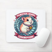 Hamsterwiel Kampioen Muismat (Met muis)