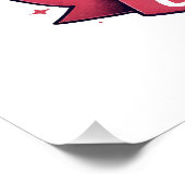 Hamsterwiel Kampioen Perfect Poster (Hoek)