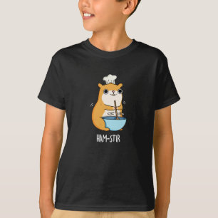 Hamstir Grappige Hamster Pun Donker BG T-shirt