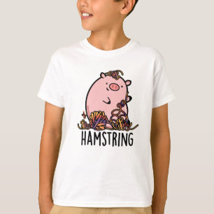 Hamstring Funny Pig Pun T-shirt