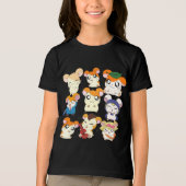 hamtaro😂hamtaro😂hamtaro😂hamtaro😂😂😂 Tri-Blend shirt (Voorkant)