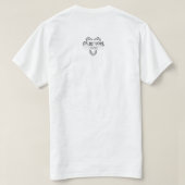 Hamter Cute Meme T-Shirt (Design achterkant)